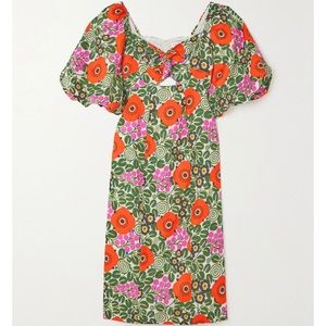 RHODE floral midi dress, size 4